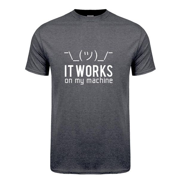 summer men t shirts funny geek it works on my machine t-shirt tshirt cotton short sleeve computer programmer tees kg-1235, White;black
summer men t shirts funny geek it works on my machine t-shirt tshirt cotton short sleeve computer programmer tees kg-1235, White;black