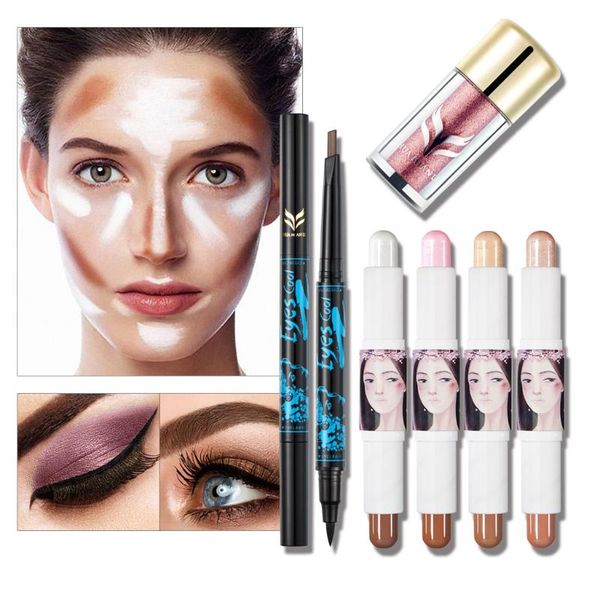 3pcs 3d highlight & contour stick eyebrow eyeliner pen eyeshadow makeup
3pcs 3d highlight & contour stick eyebrow eyeliner pen eyeshadow makeup