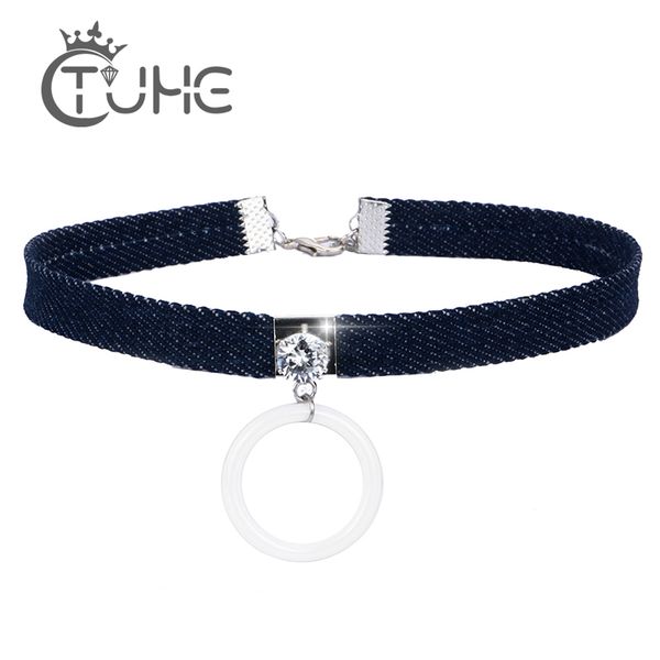 chokers denim women choker necklace with big crystal for jewelry collana kolye bijoux collares mujer collier femme, Golden;silver
chokers denim women choker necklace with big crystal for jewelry collana kolye bijoux collares mujer collier femme, Golden;silver