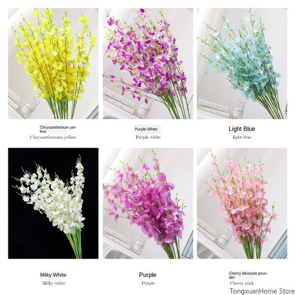 decorative flowers & wreaths dancing-lady orchid artificial flower yellow pink wedding home party supplies phalaenopsis bouquet silk decorat
decorative flowers & wreaths dancing-lady orchid artificial flower yellow pink wedding home party supplies phalaenopsis bouquet silk decorat