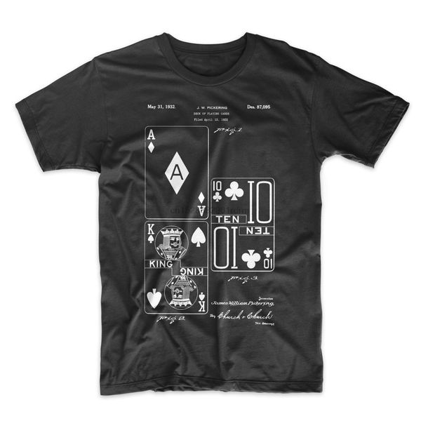 playing cards patent t-shirt. deck of cards shirt black white gray. premium. new 100% cotton tee shirt wholesale tee
playing cards patent t-shirt. deck of cards shirt black white gray. premium. new 100% cotton tee shirt wholesale tee