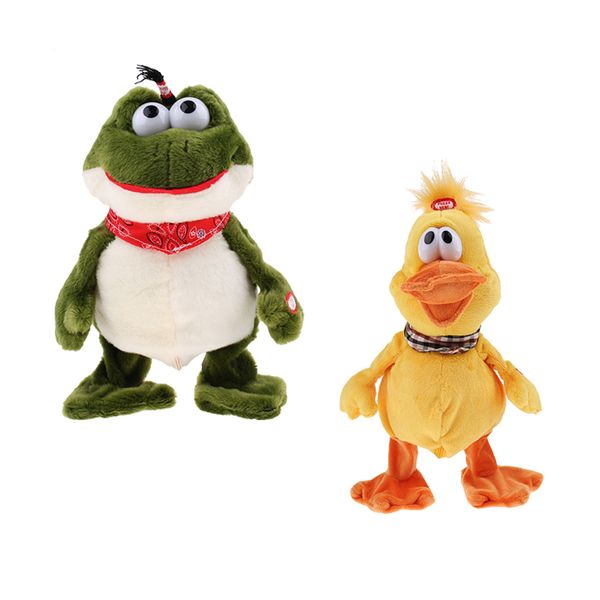 children electric pet singing dancing duck&frog figure animal plush toy fun
children electric pet singing dancing duck&frog figure animal plush toy fun