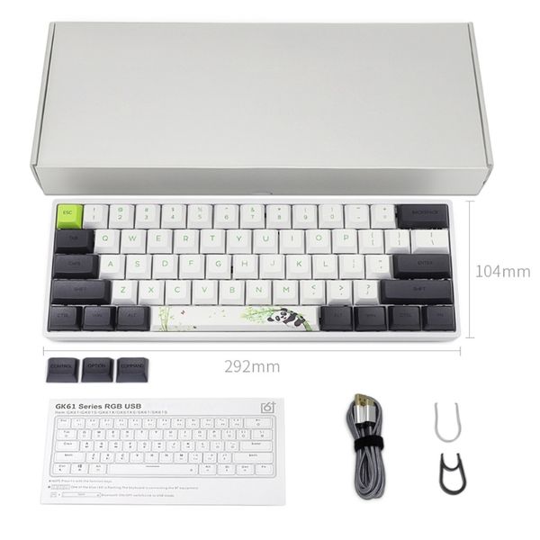 panda usb rgb led backlit wired mechanical keyboard waterproof mini gaming keyboard 61 keys gateron switchs
panda usb rgb led backlit wired mechanical keyboard waterproof mini gaming keyboard 61 keys gateron switchs