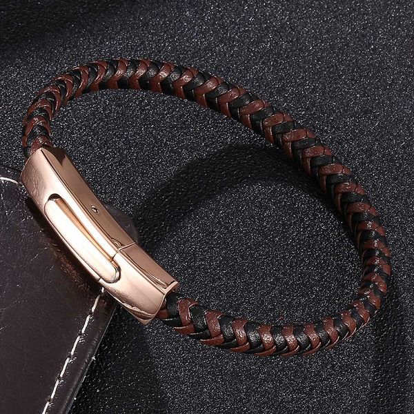 charm bracelets fashion women jewelry black brown braided leather bracelet stainless steel spring clasps charms bangles wrist band gi, Golden;silver
charm bracelets fashion women jewelry black brown braided leather bracelet stainless steel spring clasps charms bangles wrist band gi, Golden;silver