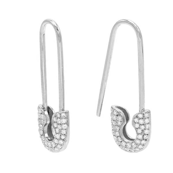 lozrunve korean micro pave jewelry 925 sterling silver model safety pin earring, Golden;silver
lozrunve korean micro pave jewelry 925 sterling silver model safety pin earring, Golden;silver
