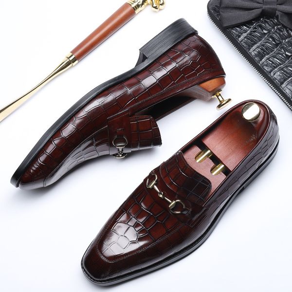 2020 spring and summer new fashion high-end men's youth business dress classic shoes men's leather casual wedding shoes, Black
2020 spring and summer new fashion high-end men's youth business dress classic shoes men's leather casual wedding shoes, Black