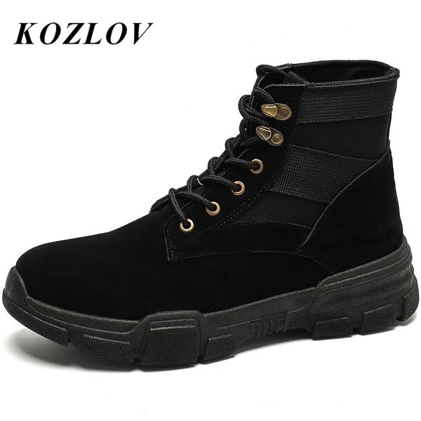 ankle boots men suede leather work safety boots for men casual shoes man tactical cowboy black botas bot kozlov
ankle boots men suede leather work safety boots for men casual shoes man tactical cowboy black botas bot kozlov