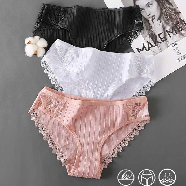 new underwear women cotton panties ladies lace panties lingerie girls comfortable floral underpants woman girls pantys briefs, Black;pink
new underwear women cotton panties ladies lace panties lingerie girls comfortable floral underpants woman girls pantys briefs, Black;pink