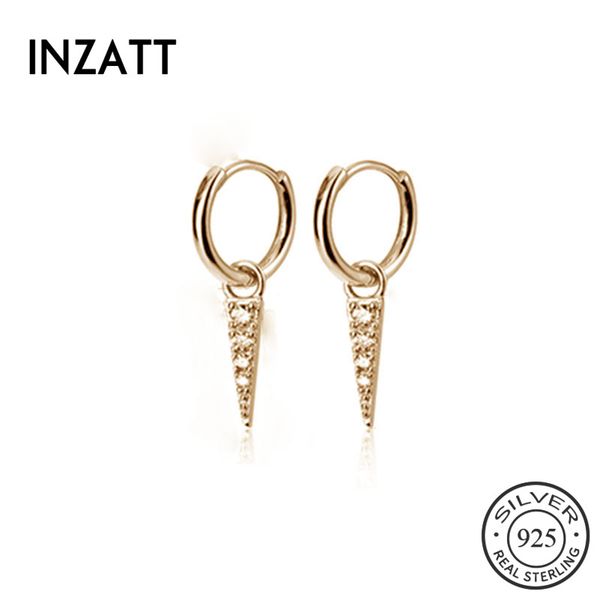 inzareal 925 sterling silver zircon cone hoop earrings for fashion women birthday party cute fine jewelry minimalist gift, Golden;silver
inzareal 925 sterling silver zircon cone hoop earrings for fashion women birthday party cute fine jewelry minimalist gift, Golden;silver
