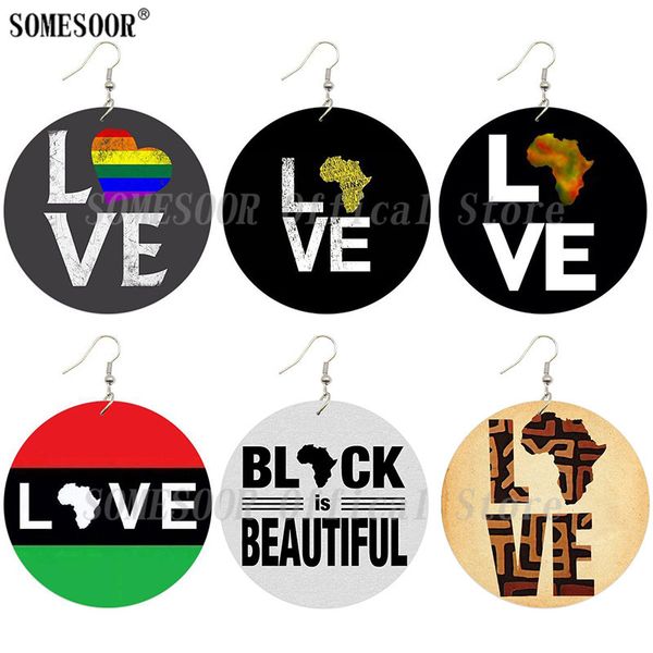 dangle & chandelier somesoor love african ethnic roots map printed wood drop earrings black is beautiful sayings both sides for women gifts, Silver
dangle & chandelier somesoor love african ethnic roots map printed wood drop earrings black is beautiful sayings both sides for women gifts, Silver