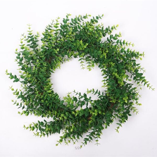 cilected artificial eucalyptus wreath vine green leaf garland door and window hanging rattan iron ring handmade home decoration
cilected artificial eucalyptus wreath vine green leaf garland door and window hanging rattan iron ring handmade home decoration