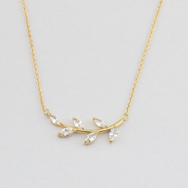 austrian crystals gold leaf necklaces pendant wedding jewelry stainless steel link chain maxi choker graduation gift, Silver
austrian crystals gold leaf necklaces pendant wedding jewelry stainless steel link chain maxi choker graduation gift, Silver