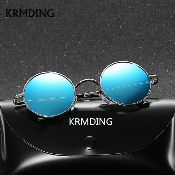 2020 classic polarized men's sunglasses women's retro punk style brand designer round metal steampunk sunglasses gafas sol mujer, White;black
2020 classic polarized men's sunglasses women's retro punk style brand designer round metal steampunk sunglasses gafas sol mujer, White;black