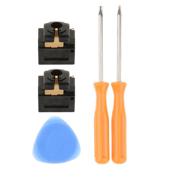 2pcs 3.5mm headphone audio jack socket + screwdriver triangle opening tools for xbox one controller
2pcs 3.5mm headphone audio jack socket + screwdriver triangle opening tools for xbox one controller