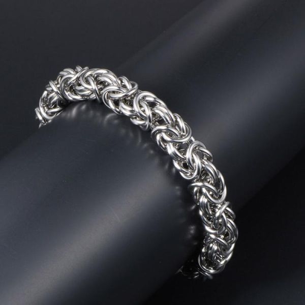 cxqnewa popular stainless steel silver plated men thick bracelet male cuban link hand chain gift male bracelet hip hop jewelry, Black
cxqnewa popular stainless steel silver plated men thick bracelet male cuban link hand chain gift male bracelet hip hop jewelry, Black