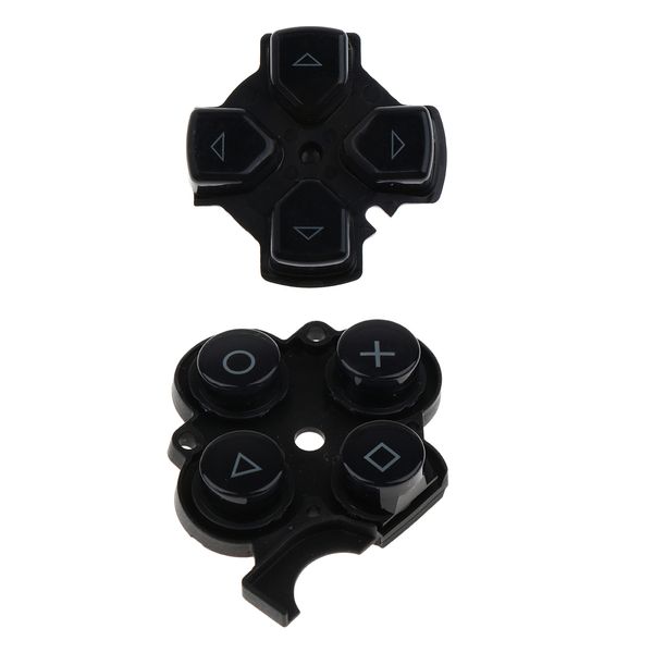 black right left key buttons pad set repair replacements for sony psp 2000 - made of pvc plastic
black right left key buttons pad set repair replacements for sony psp 2000 - made of pvc plastic