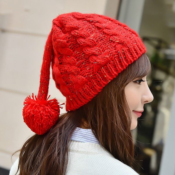 bomhcs women's fashion winter warm slouchy hair bulb beanie cap handmade knitted hat, Blue;gray
bomhcs women's fashion winter warm slouchy hair bulb beanie cap handmade knitted hat, Blue;gray