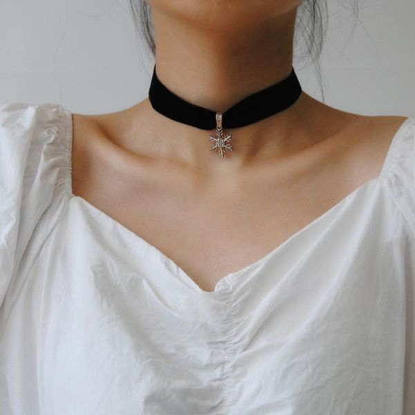 handmade choker necklace & snow pendant vintage women accessories gothic jewelry false collar statement necklaces, Golden;silver
handmade choker necklace & snow pendant vintage women accessories gothic jewelry false collar statement necklaces, Golden;silver