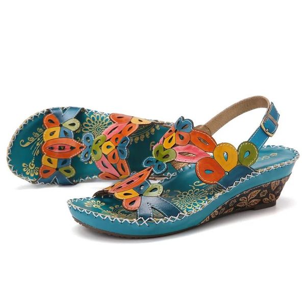 2020 new summer fashion women open toe vintage wedges sandals soft pu leather flip-flops mid heels beach shoes mujer sandalias, Black
2020 new summer fashion women open toe vintage wedges sandals soft pu leather flip-flops mid heels beach shoes mujer sandalias, Black