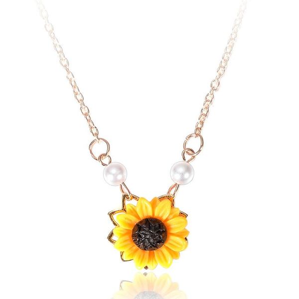 doreenbeads fashion necklace for women necklace gold color black & yellow sunflower imitation pearl 55cm long,1 pc, Silver
doreenbeads fashion necklace for women necklace gold color black & yellow sunflower imitation pearl 55cm long,1 pc, Silver