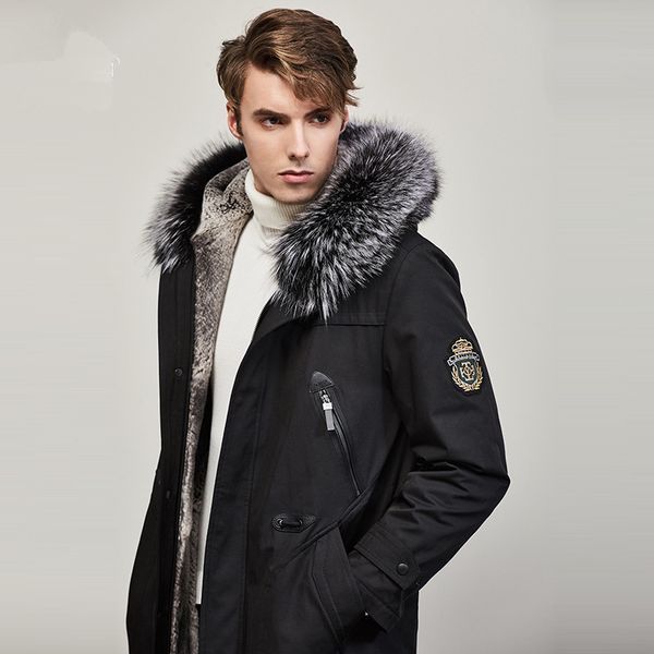 men's winter jacket real fur coat natural fur parka men clothes 2020 mens luxury warm jacktes plus size js15 yy831, Black
men's winter jacket real fur coat natural fur parka men clothes 2020 mens luxury warm jacktes plus size js15 yy831, Black