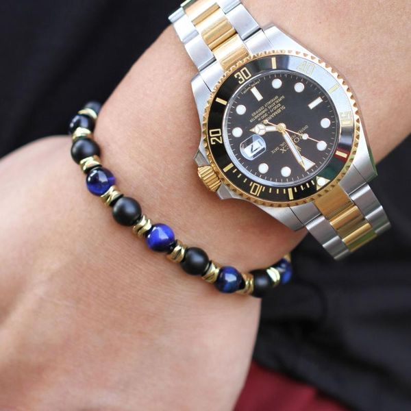 charm bracelets tiger eye stone bracelet trendy natural lazurite black matte bead weave hematite for men women jewelry, Golden;silver
charm bracelets tiger eye stone bracelet trendy natural lazurite black matte bead weave hematite for men women jewelry, Golden;silver
