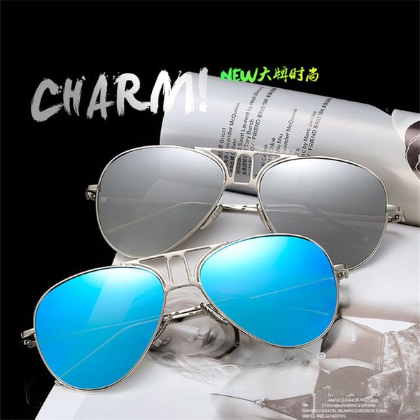 men sunglasses classic polarized sunglasses driving metal designer glasses prescription big box uv400 243, White;black
men sunglasses classic polarized sunglasses driving metal designer glasses prescription big box uv400 243, White;black