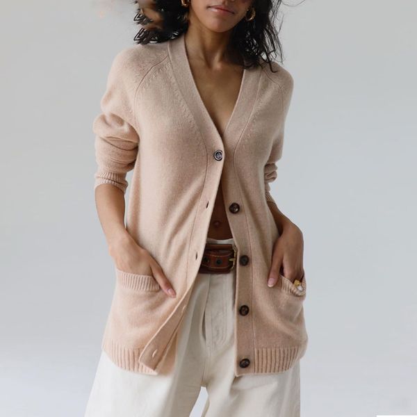 single breasted cashmere cropped cardigans women knitted losse v-neck sweaters women solid casual cardigans female 2020, White;black
single breasted cashmere cropped cardigans women knitted losse v-neck sweaters women solid casual cardigans female 2020, White;black