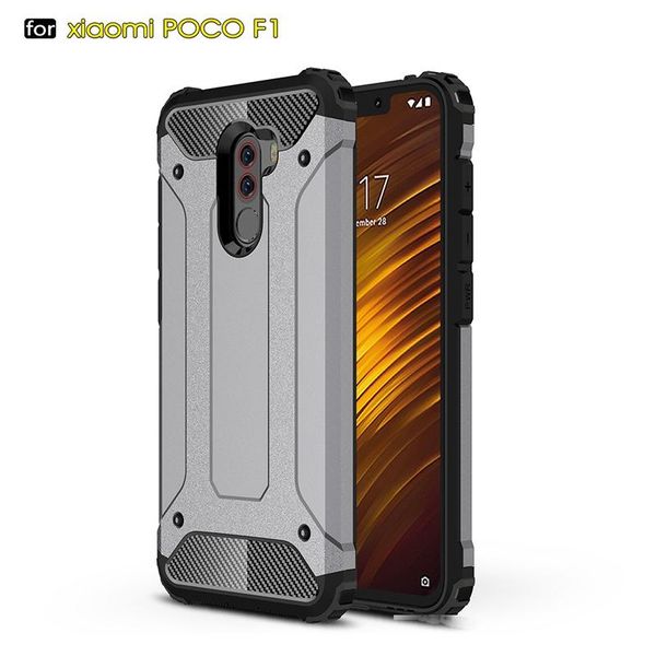 strong hybrid tough shockproof armor phone back case for xiaomi pocophone f1 hard rugged impact resistance cover case
strong hybrid tough shockproof armor phone back case for xiaomi pocophone f1 hard rugged impact resistance cover case