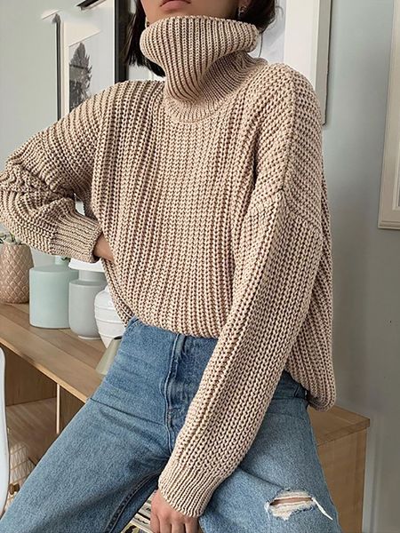 autumn winter knitted turtleneck sweater women thick long oversized sweaters women solid cashmere pullovers korean, White;black
autumn winter knitted turtleneck sweater women thick long oversized sweaters women solid cashmere pullovers korean, White;black