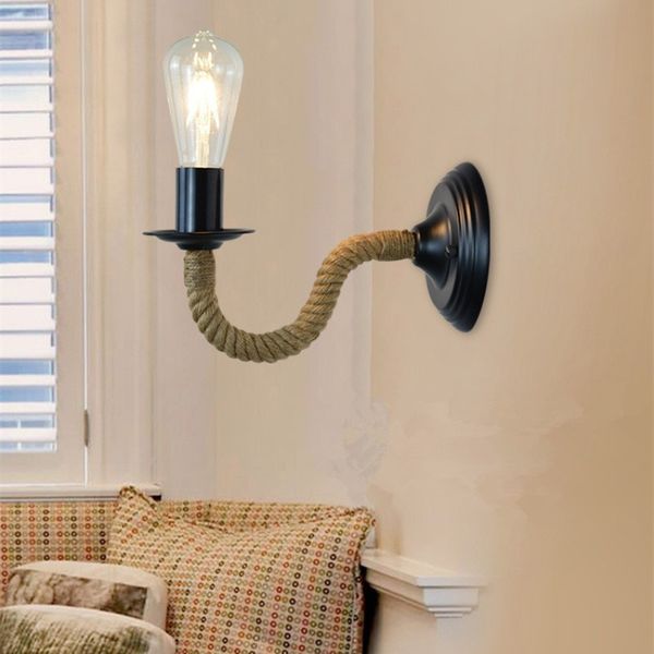 2 pcs/lot rope wall lamp loft wall sconce e27 vintage light for bedroom/living room light beside lamp retro
2 pcs/lot rope wall lamp loft wall sconce e27 vintage light for bedroom/living room light beside lamp retro