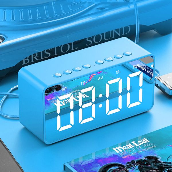 bluetooth speaker with clock mirror alarm clock mini mirror gift card subwoofer small speaker bluetooth tf card aux link play
bluetooth speaker with clock mirror alarm clock mini mirror gift card subwoofer small speaker bluetooth tf card aux link play