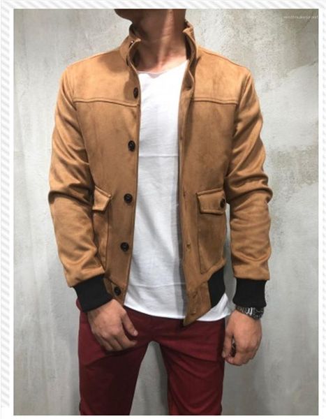 color outerwear designer mens cargo jacket fashion slim zipper coat autumn mens casual solid, Black;brown
color outerwear designer mens cargo jacket fashion slim zipper coat autumn mens casual solid, Black;brown