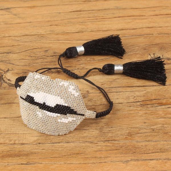 rttooas big lips bracelet kiss bracelets japan miyuki seed beads for women tassel handmade jewelry 2020 new, Golden;silver
rttooas big lips bracelet kiss bracelets japan miyuki seed beads for women tassel handmade jewelry 2020 new, Golden;silver