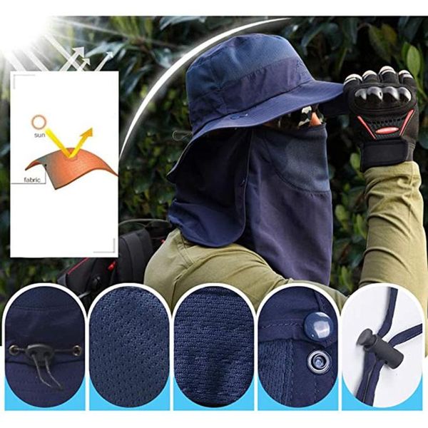 hat sunhat summer outdoor quick-drying sunscreen fisherman hat breathable practical face-masking, Black
hat sunhat summer outdoor quick-drying sunscreen fisherman hat breathable practical face-masking, Black