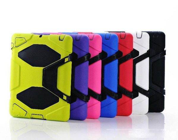 military extreme heavy duty shockproof case with stand for ipad air ipad 2 3 4 ipad mini 4 retina w/ retail package
military extreme heavy duty shockproof case with stand for ipad air ipad 2 3 4 ipad mini 4 retina w/ retail package