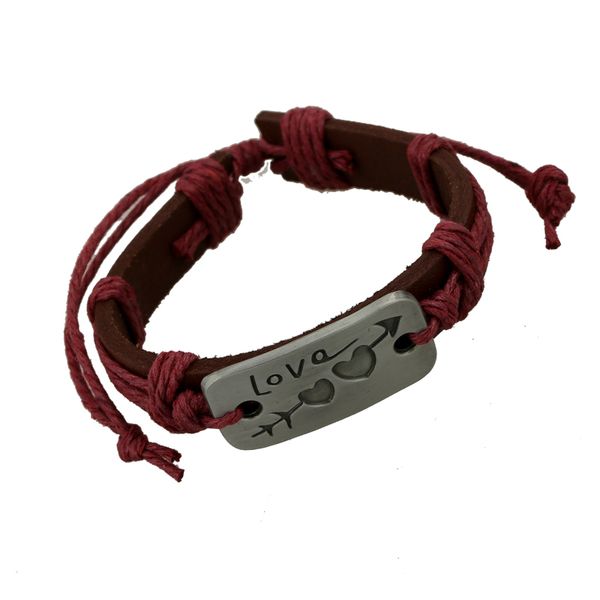 charm bracelets lovers bracelet bangles cuff wristband couples genuine leather heart friendship adjustable man women jewelry gift, Golden;silver
charm bracelets lovers bracelet bangles cuff wristband couples genuine leather heart friendship adjustable man women jewelry gift, Golden;silver