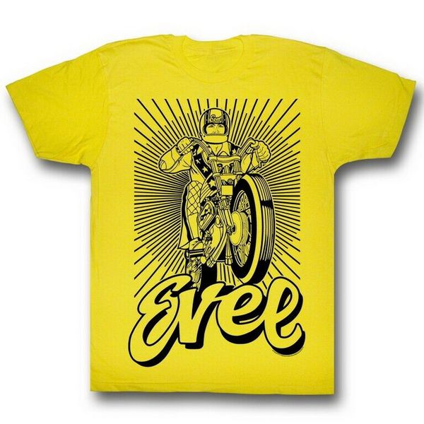 evel knievel men's short sleeve t-shirt yellow black and yellow superior quality tee shirt
evel knievel men's short sleeve t-shirt yellow black and yellow superior quality tee shirt