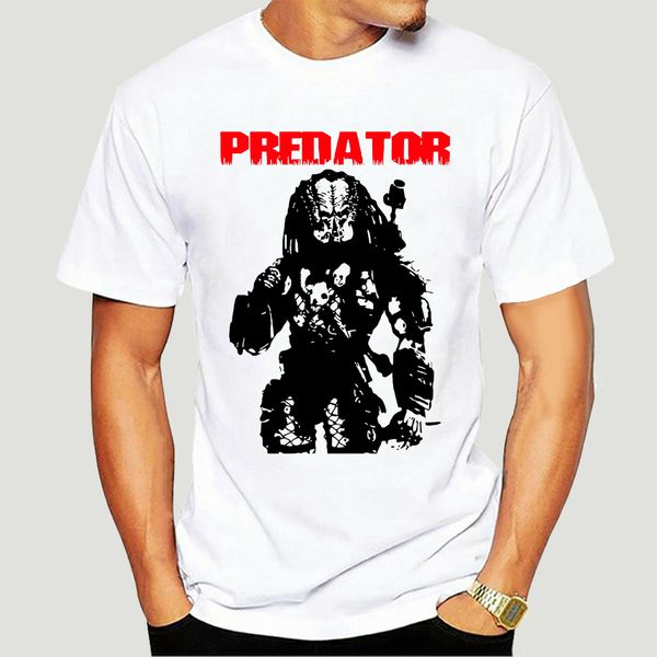 men t shirt t-shirt predator black on white tshirts women t-shirt-1689d