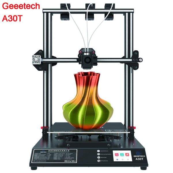 geeetech a30t printer tri-color mixed 3d printer kit with 320x320x420mm printing size/tri-extruder/break resume wifi connection
geeetech a30t printer tri-color mixed 3d printer kit with 320x320x420mm printing size/tri-extruder/break resume wifi connection