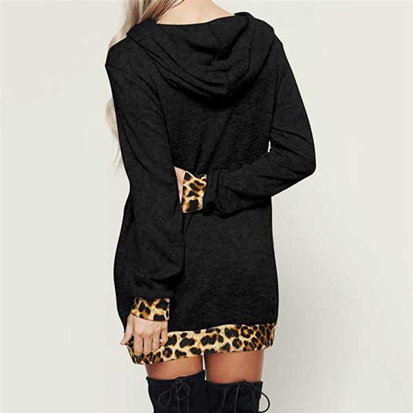 loose women hoodies fashion women's casual long sleeve hooded leopard print loose pocket dress korean style sweatshirt women #45, Black
loose women hoodies fashion women's casual long sleeve hooded leopard print loose pocket dress korean style sweatshirt women #45, Black