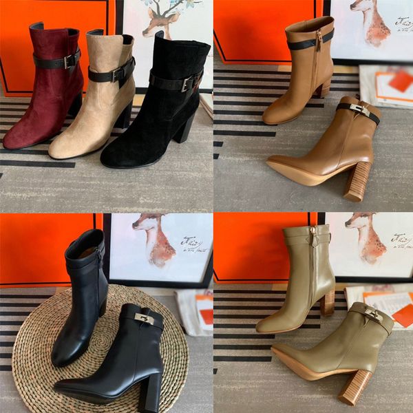 woman ankle booties designer high heel ankle boot kelly booties brand women buckle boot 2019 new luxury sude chunky heel boots, Black
woman ankle booties designer high heel ankle boot kelly booties brand women buckle boot 2019 new luxury sude chunky heel boots, Black