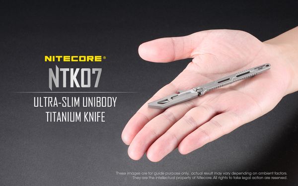 nitecore ntk07 unibody cnc titanium utility knife art cutter knife with pocket clip and mechanical sheath
nitecore ntk07 unibody cnc titanium utility knife art cutter knife with pocket clip and mechanical sheath