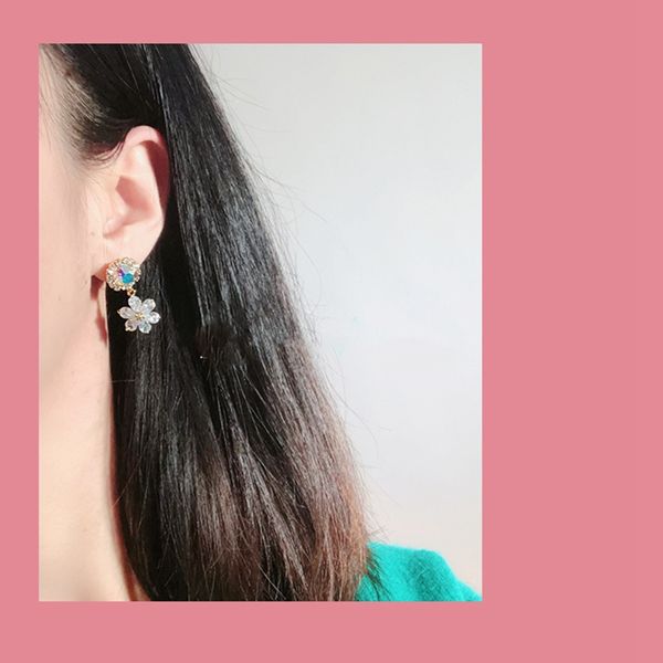 quality new korean tv star shiny crystal flower petal drop earrings for women fashion zircon pendientes jewelry accessories
quality new korean tv star shiny crystal flower petal drop earrings for women fashion zircon pendientes jewelry accessories