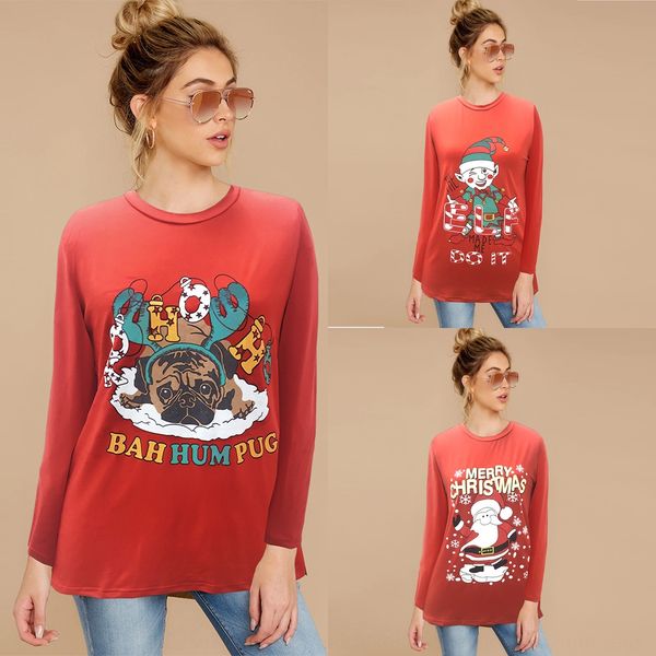 2020 autumn and winter new christmas party printed large size round neck group t- long sleeve t- sweater shirt shirt sweater wa2vl wa2vl, Black
2020 autumn and winter new christmas party printed large size round neck group t- long sleeve t- sweater shirt shirt sweater wa2vl wa2vl, Black