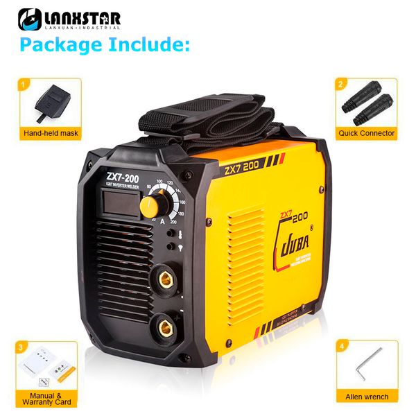 lanxstar series portable inverter arc welding machine household copper core welding machine strap inverter dc zx7-200 220v
lanxstar series portable inverter arc welding machine household copper core welding machine strap inverter dc zx7-200 220v
