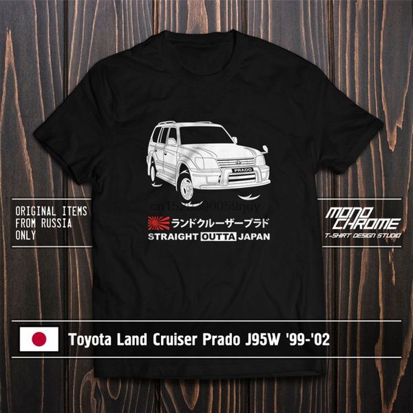 t shirt toyota land cruiser prado j95w 99 02