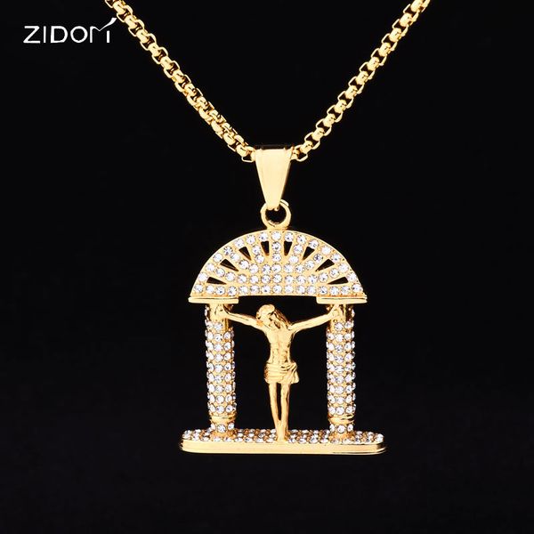 2020 new arrive men hiphop iced out bling jesus pendant necklaces fashion stainless steel hip hop necklace male vintage jewelry, Silver
2020 new arrive men hiphop iced out bling jesus pendant necklaces fashion stainless steel hip hop necklace male vintage jewelry, Silver