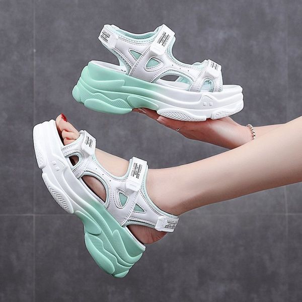 dress shoes women chunky platform sandals mesh designers hook loop casual woman sport female fashion gladiator sandal 2021 summer, Black
dress shoes women chunky platform sandals mesh designers hook loop casual woman sport female fashion gladiator sandal 2021 summer, Black