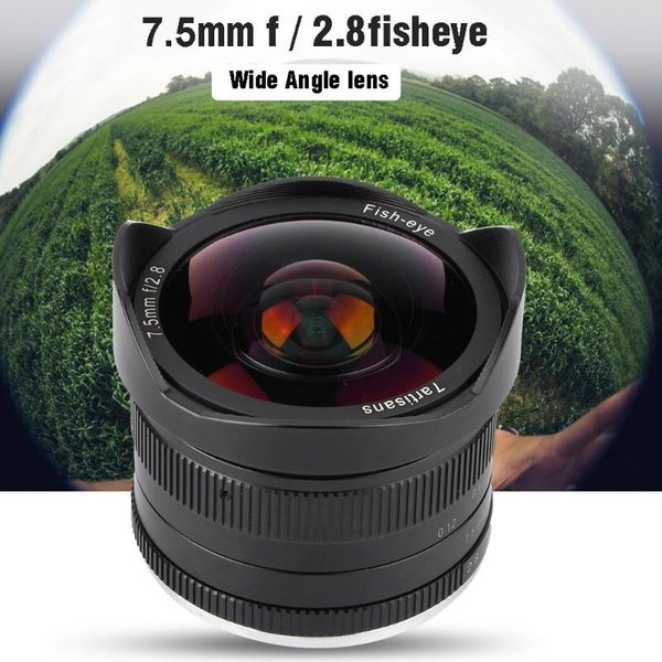 7artisans 7.5mm f2.8 fisheye объектив 180 градусов угол ленте пункт celular фиксированный фокус объектива для sony e mount беззеркальных dsl
7artisans 7.5mm f2.8 fisheye объектив 180 градусов угол ленте пункт celular фиксированный фокус объектива для sony e mount беззеркальных dsl